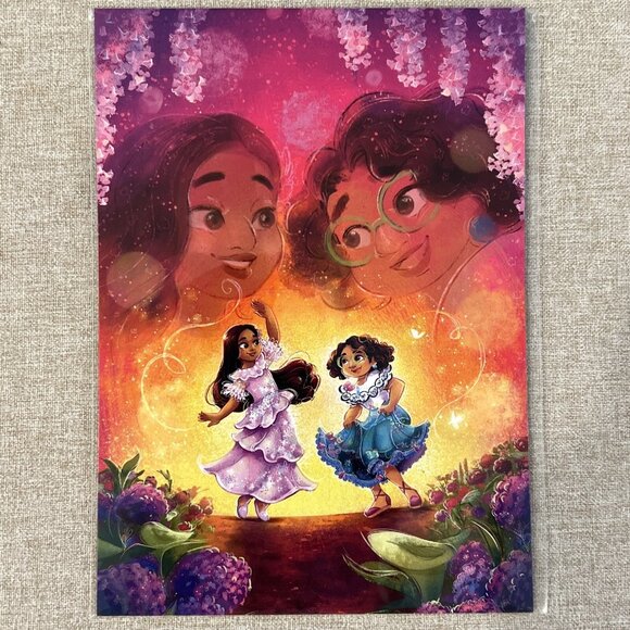 Disney Parks WonderGround 2023 Yesenia Moises Encanto Sisters 5x7" Postcard - Picture 1 of 4